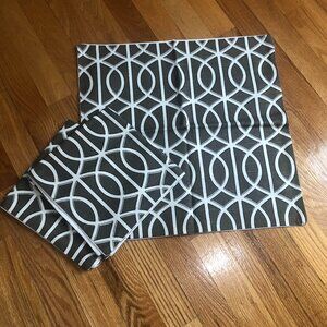 3 NEW Grey Pillow Covers Accent cushions